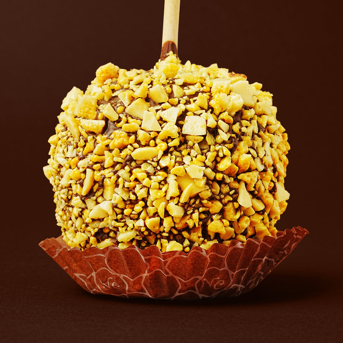 Honeycomb Caramel Apple
