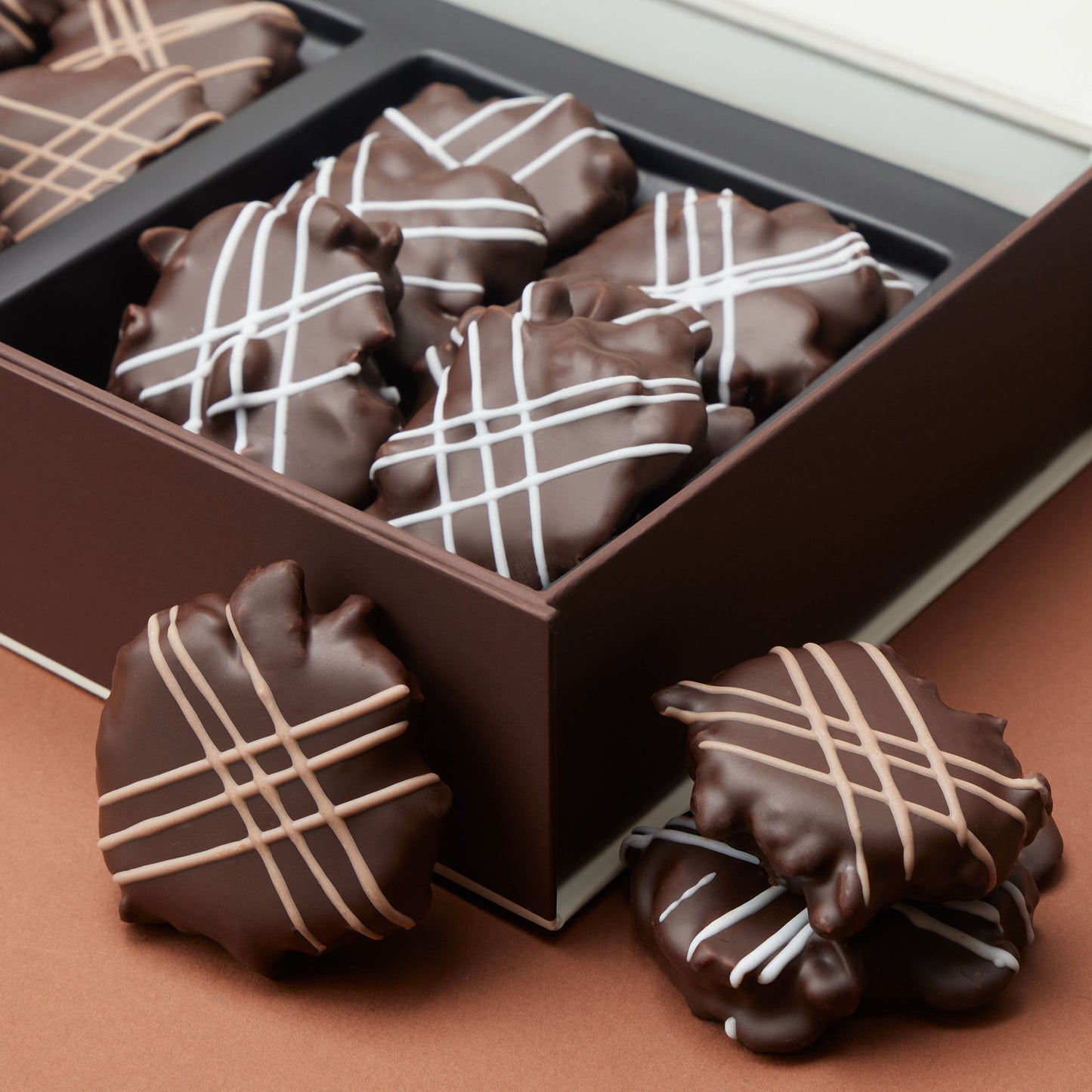 Handcrafted Cashew Cluster — Kosher Chocolate Clusters | Valentine's Day | NC Chocolatier Artisan