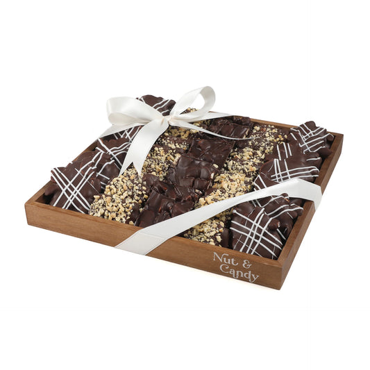Caramel Lovers Gift Platter — Kosher Gift Platters | Valentine's Day | NC Chocolatier Artisan