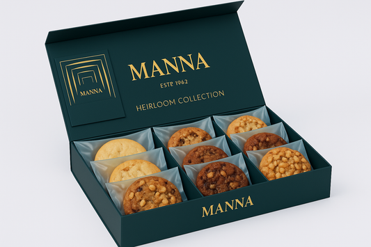 Manna Heirloom collection — Kosher Gift Boxes | NC Chocolatier Artisan Handcrafted