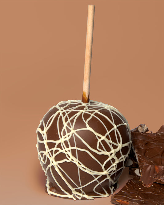 Milk Chocolate Caramel Apple — Kosher Caramel Apples | NC Chocolatier Artisan Handcrafted