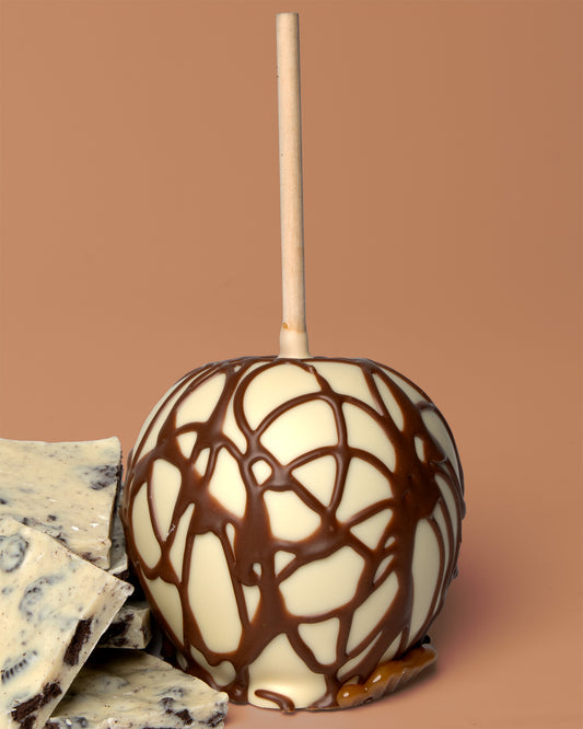 White Chocolate Caramel Apple — Kosher Caramel Apples | NC Chocolatier Artisan Handcrafted