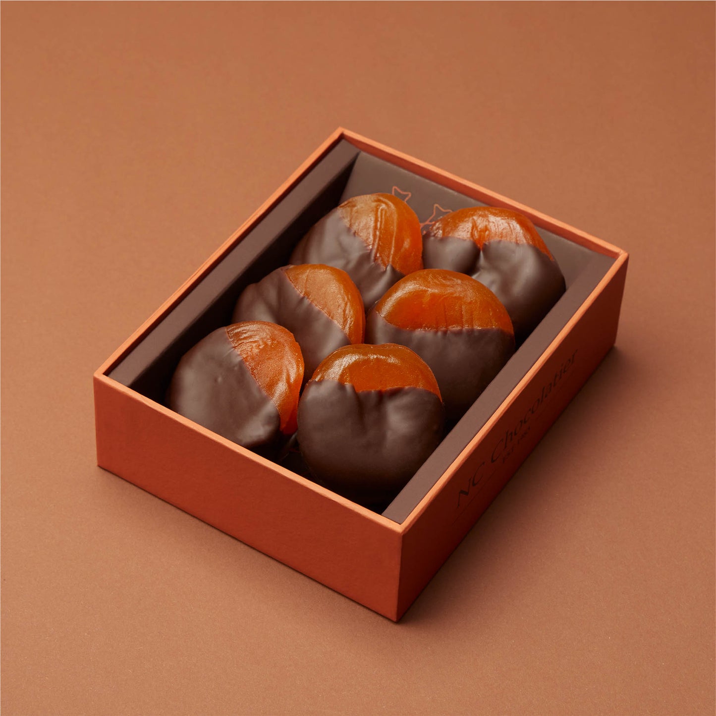Glaced Apricots — Kosher Chocolate Covered Fruit | NC Chocolatier Artisan Handcrafted