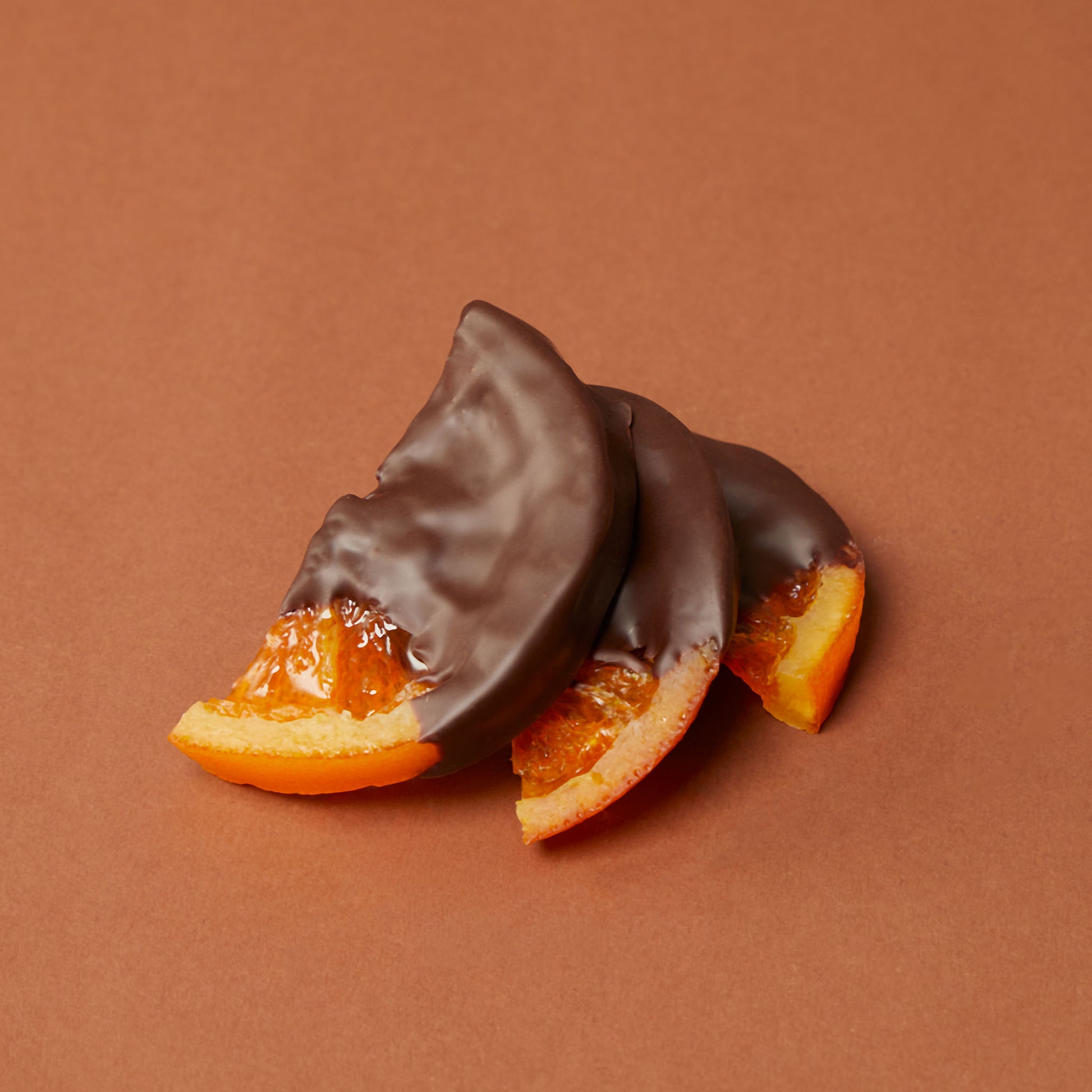 Glaced Orange Slices — Kosher Chocolate Covered Fruit | NC Chocolatier Artisan Handcrafted