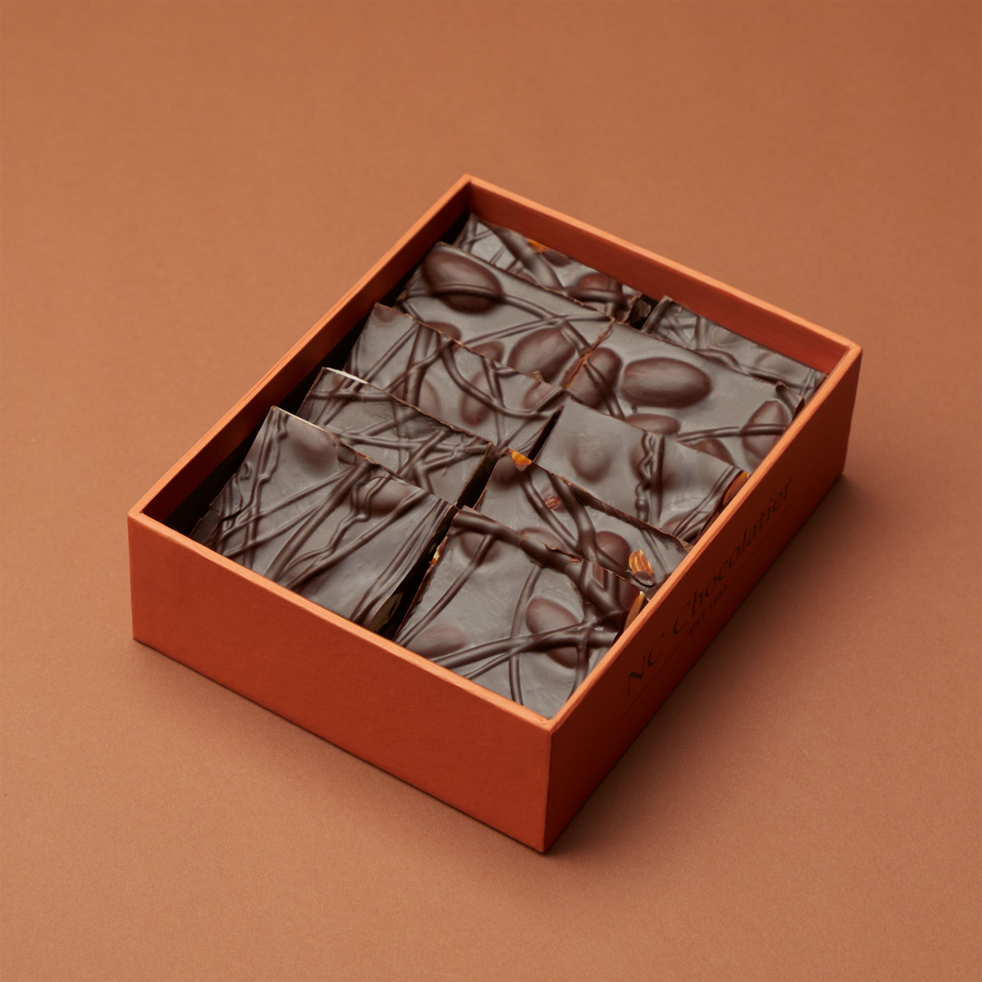 Almond Chocolate Bark — Kosher Chocolate Bark | NC Chocolatier Artisan Handcrafted