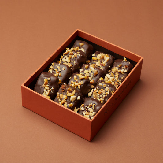 Peanut Chews — Kosher Chocolate Covered Nuts | Rosh Hashanah | NC Chocolatier Artisan