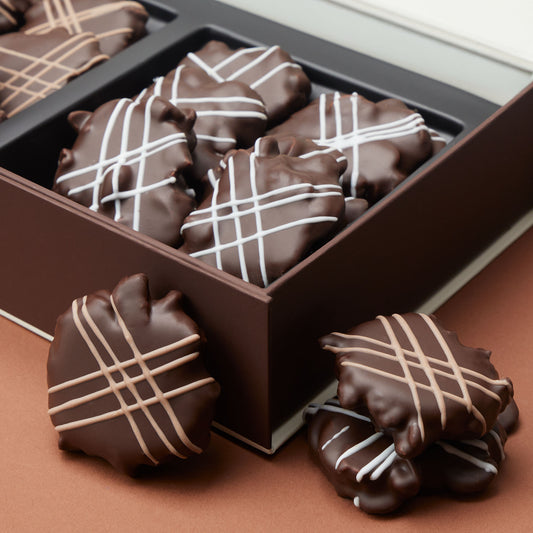 Milk Chocolate Clusters — Kosher Chocolate Clusters | NC Chocolatier Artisan Handcrafted