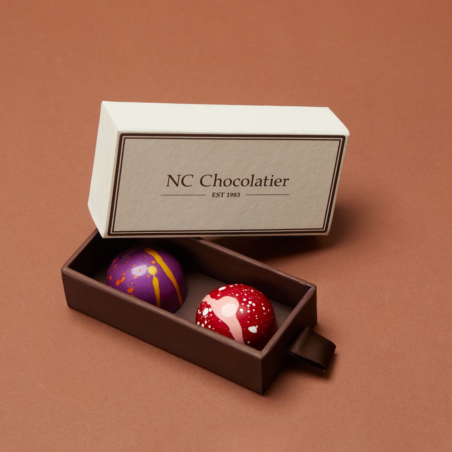 Hand-Painted Bon Bons, 2 Piece