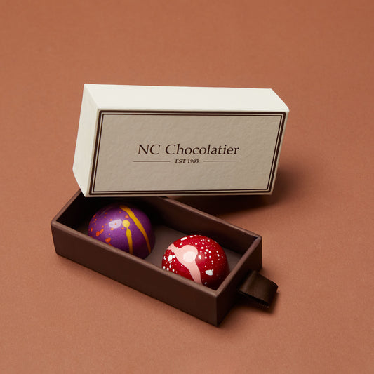 Hand-Painted Bon Bons, 2 Piece