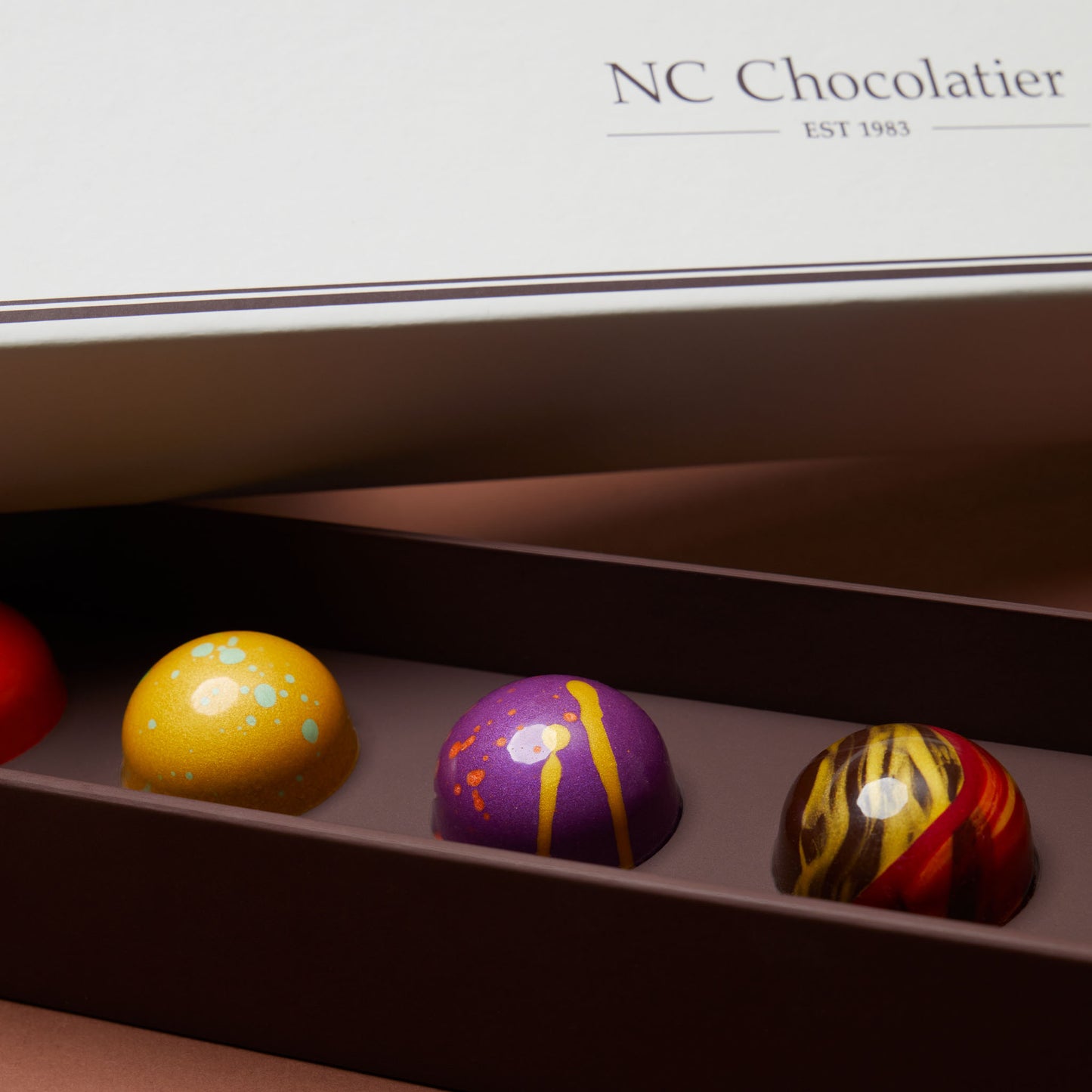 Hand-Painted Bon Bons, 6 Piece
