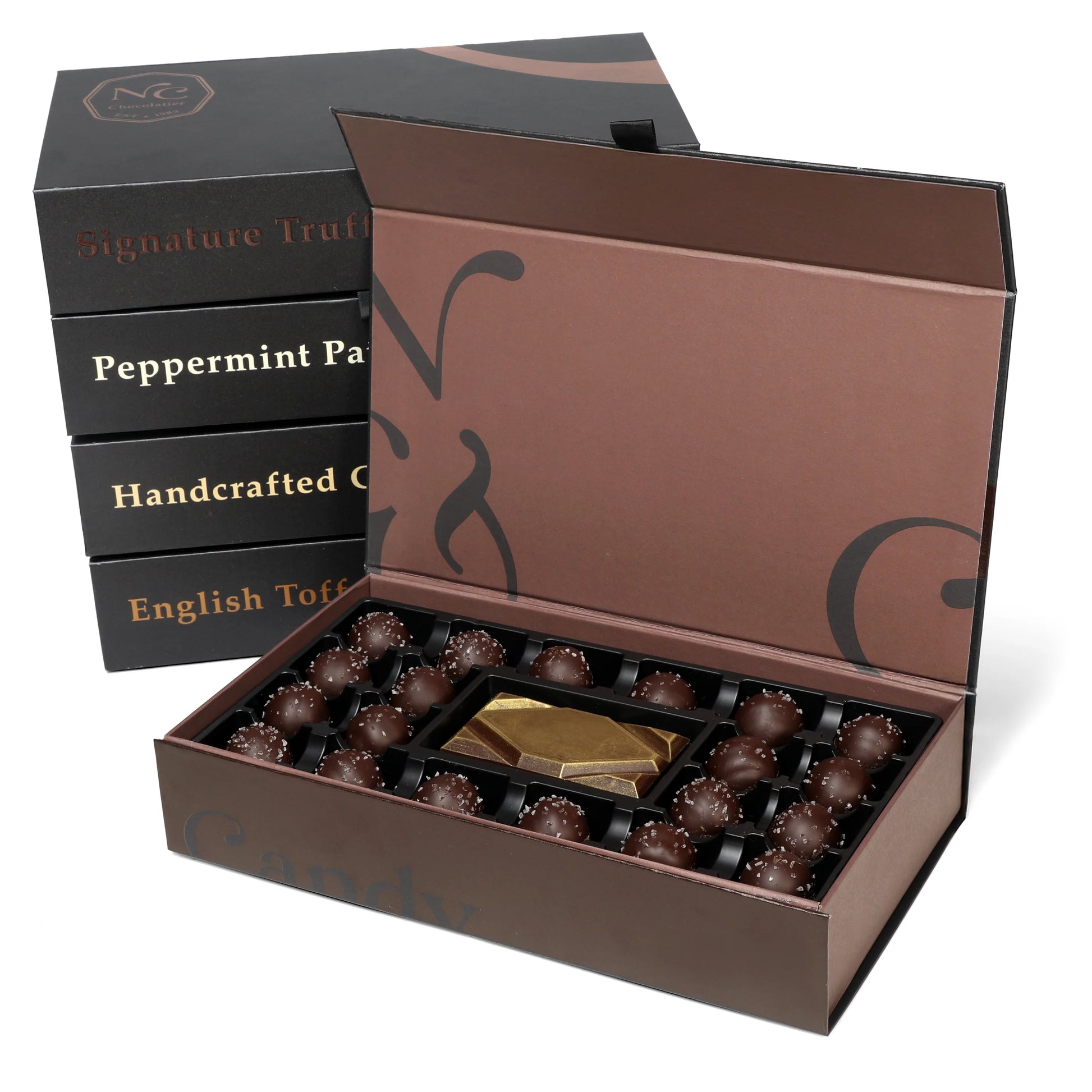 Full Gift Selection — Kosher Chocolate Confections | NC Chocolatier Artisan Handcrafted