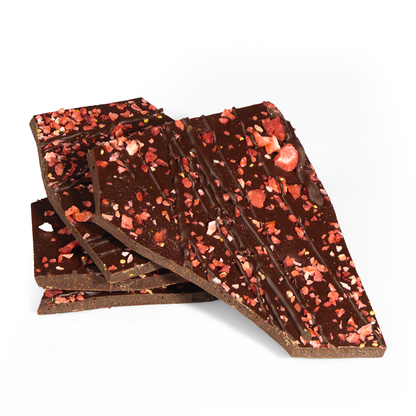 Chocolate Strawberry Bark — Kosher Chocolate Bark | Valentine's Day | NC Chocolatier Artisan