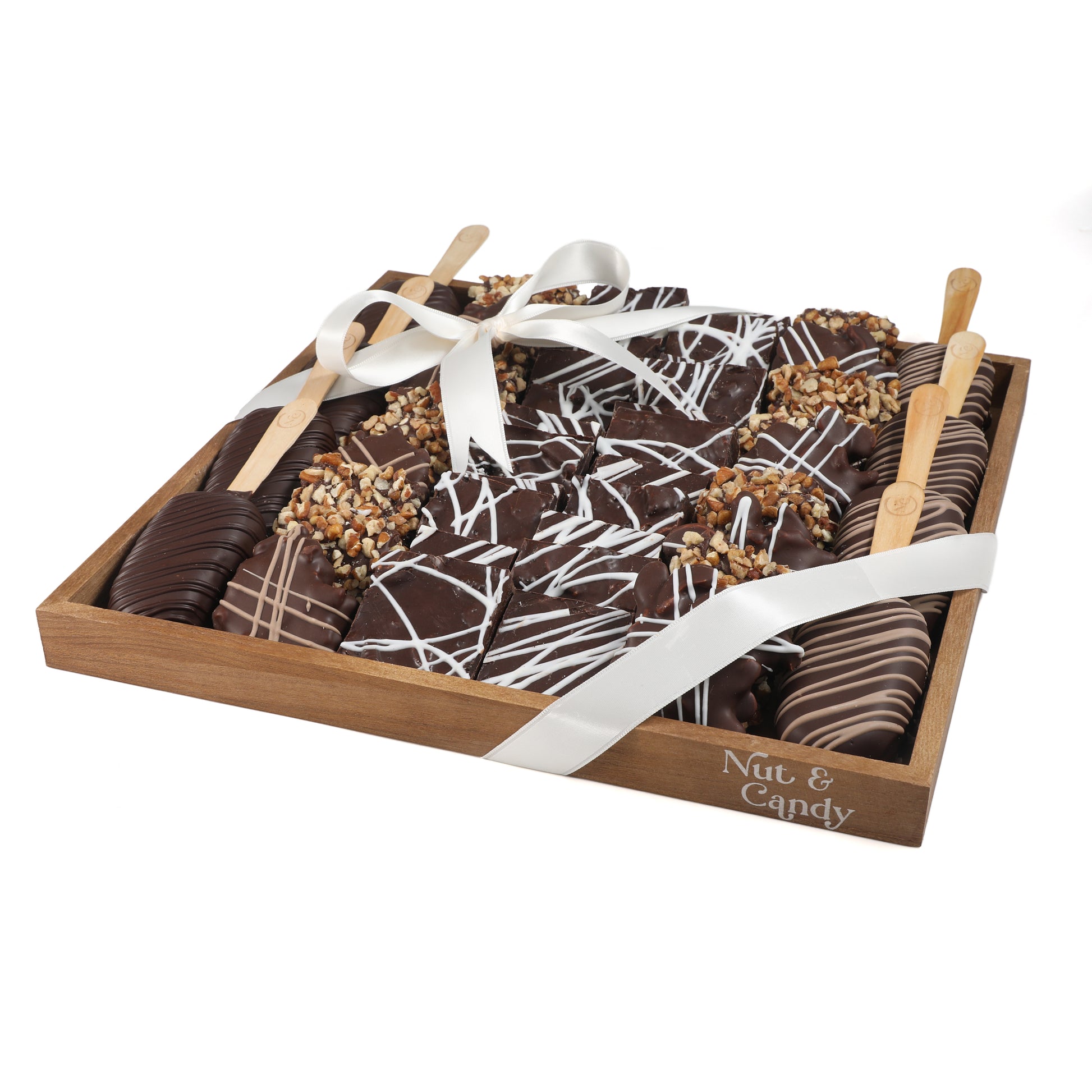 Ruby - Gift Platter — Kosher Gift Platters | Valentine's Day | NC Chocolatier Artisan
